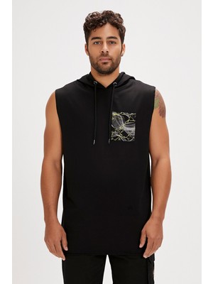 Bad Bear Bolt Siyah Erkek Hoodie Sweatshirt