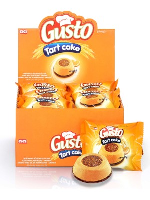 Cici Gusto Tart Kek Portakal Jöleli 45 gr x  24