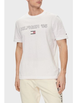 Tommy Hilfiger Pamuklu Regular Erkek T-Shirt Mw0Mw34427 Ybr