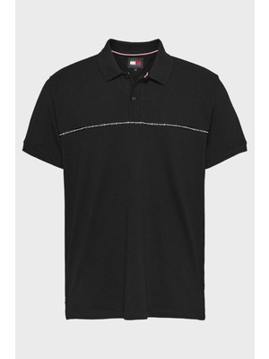 Tommy Jeans Pamuklu Regular Fit Polo Yaka T Shirt Erkek Polo Yaka T Shirt Dm0Dm18926 Bds