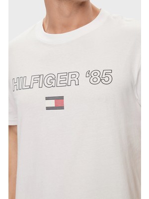 Tommy Hilfiger Pamuklu Regular Erkek T-Shirt Mw0Mw34427 Ybr