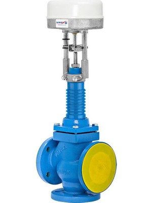 Unox DN15 3 Yollu Motorlu Oransal Kızgın Yağ Vanası