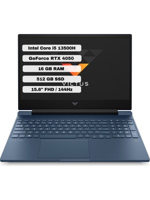 HP Victus Gaming 15-FA1033NT Intel Core i5 13500H 16GB 512GB SSD RTX4050 Freedos 15.6" FHD Taşınabilir Bilgisayar 7N9V2EA