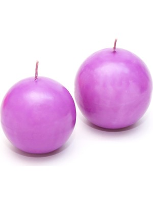 Missi 2'li Mor Top Mum Seti (7 cm-8 cm)