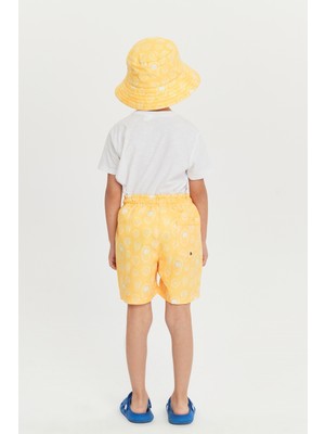 Benitto Kids Erkek Çocuk Desenli Deniz Şortu 7008