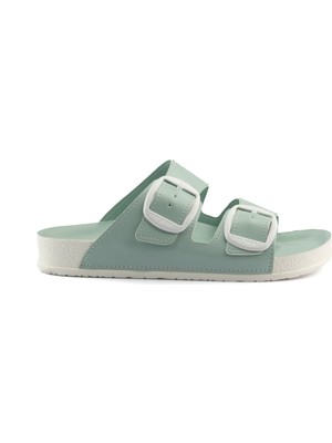 Roy Jones Pastelsteps Iki Tokalı Rahat Ilkbahar-Yaz Ergonomik Kadın Terlik