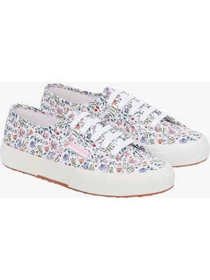 Superga 2750 Lıttle Flowers Prınt Kadın Beyaz Sneaker S1181NW-AEY-SP