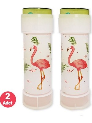 Parti Dükkanım Flamingo Köpük Baloncuk (2 Adet)