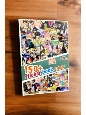 İstisna 150+ Kpop Anime Sticker Book Etiket Kitabı Sticker Defteri A5 Boyut Etiket Seti