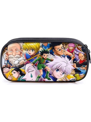 Kensen Shop DQBBHUNTERC09CW Tarzı Anime Hunterxhunter Kalem Çantası Hunter x Hunter Kozmetik Gençler Için Kılıf Kula Pikap Taşınabilir Okul Malzemeleri Kalem Çantaları (Yurt Dışından)