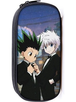 Kensen Shop DQBBHUNTERC09CW Tarzı Anime Hunterxhunter Kalem Çantası Hunter x Hunter Kozmetik Gençler Için Kılıf Kula Pikap Taşınabilir Okul Malzemeleri Kalem Çantaları (Yurt Dışından)