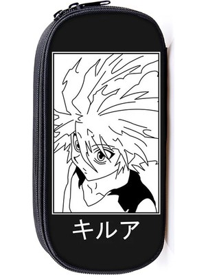 Kensen Shop DQBBHUNTERC09CW Tarzı Anime Hunterxhunter Kalem Çantası Hunter x Hunter Kozmetik Gençler Için Kılıf Kula Pikap Taşınabilir Okul Malzemeleri Kalem Çantaları (Yurt Dışından)