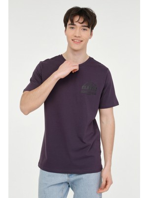 Kinetix Ml Askar 11Wsh-180 4Fx Soluk Mor Erkek Kısa Kol T-Shirt