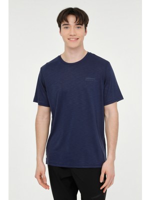 Lumberjack Ml Jasper 11Urb1052 4Fx Indigo Erkek Kısa Kol T-Shirt