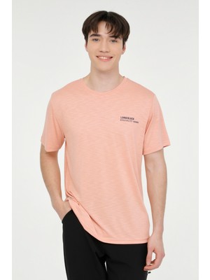 Lumberjack ml Jasper 11URB1052 4fx Somon Erkek Kısa Kol T-Shirt