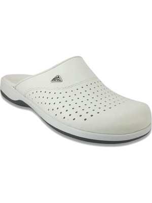 Ceyo 9846 Flex Anatomik Erkek Terlik - Beyaz