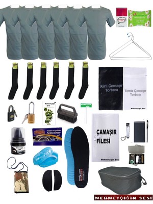 Mehmetçiğin Sesi 6'lı Havacı Asker Seti Kütahya Hava Er Eğitim Tugayı Asker Malzemesi