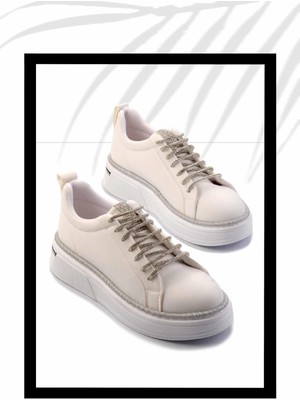Beyaz   Kadın Sneaker K01377023709