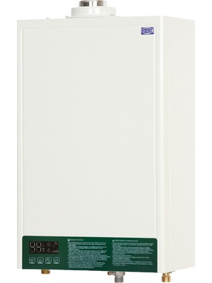 Daxom PLUS UKDAX 12 LT Hermetik Doğalgazlı Şofben 23,6 kW Güç Hızlı Isıtma Kapasitesi