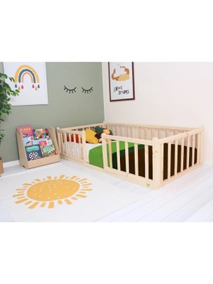 Baby Kinder  Ahşap Montessori Bebek ve Çocuk Karyolası