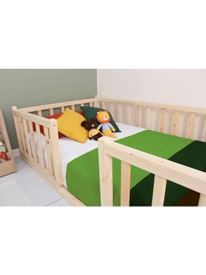 Baby Kinder  Ahşap Montessori Bebek ve Çocuk Karyolası