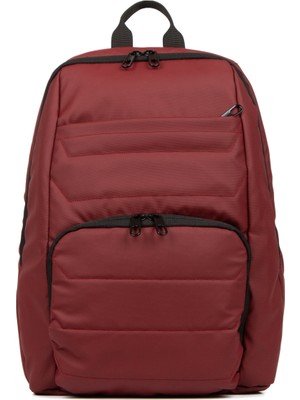 Paqpa Bag Flores Unisex Bordo Sırt Çantası PB220-04