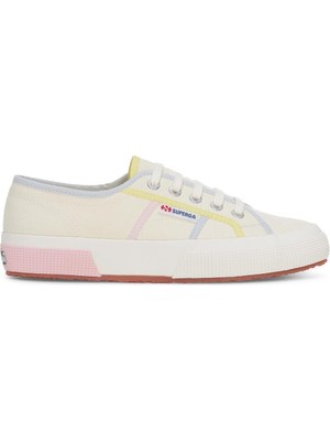 Superga 2750 Colorblockıng Unisex Bej Sneaker S3124QW-ADZ-SP