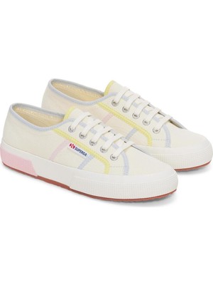 Superga 2750 Colorblockıng Unisex Bej Sneaker S3124QW-ADZ-SP