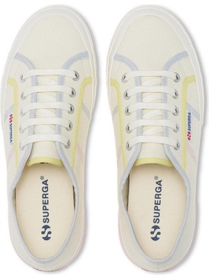 Superga 2750 Colorblockıng Unisex Bej Sneaker S3124QW-ADZ-SP