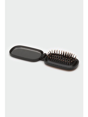 Avon Katlanabilir Yastıklı Saç Fırçası Siyah Renkli Hafif Tasarım Seyahat İçin Mükemmel