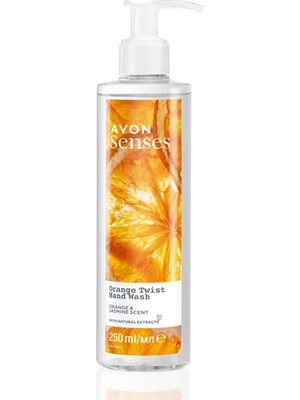 Avon Senses Orange Twist Portakal ve Yasemin Kokulu Sıvı El Sabunu 250 ml