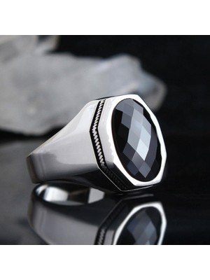 Vogutima Siyah Oniks Kristal Kesim Taşlı Özel Seri Vog -  EY3094