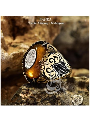 Vogutima Islam Usta Tasarımı Bahra Gümüş Erkek Yüzük