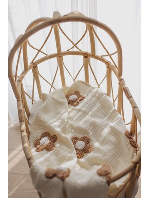 Dery Baby Dört Kat Müslin Battaniye