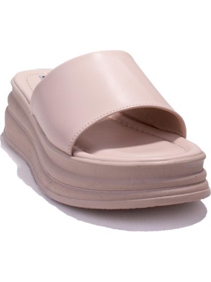 Dagoster DZA07-1241302B Ten Spor Topuklu Kadın Terlik