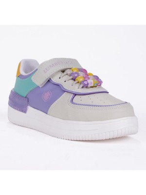Lumberjack Freya Bej Lila Günlük Kız Çocuk Spor Ayakkabı