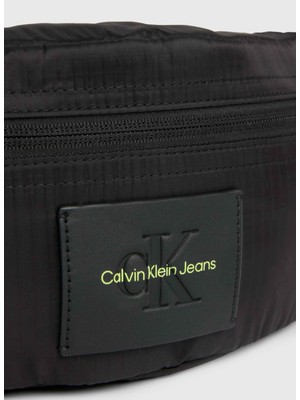 Calvin Klein Siyah Erkek 12X40X6,5 cm Bel Çantası Sport Essentıals WAISTBAG40 L