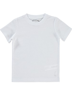 Civil Boys Erkek Çocuk T-Shirt 2-5 Yaş Beyaz