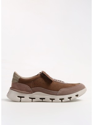 Clarks Açık Kahve Erkek Sneaker Nature x One