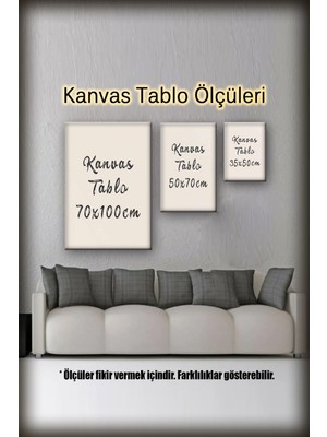 bebekokusu Kanvas Tablo LED Işıklı Türk Bayrağı (Al Bayrak )