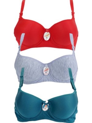Patron Tektaş Kadın Balenli Dolgulu 3'lü Sütyen