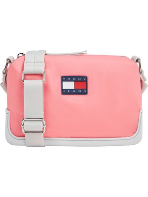 Tommy Hilfiger Pembe Kadın 23X13X8 cm Çapraz Çanta AW0AW15950TIC