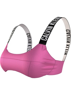 Calvin Klein Pembe Kadın Bikini Üst Bralette Uw KW0KW02389TOZ