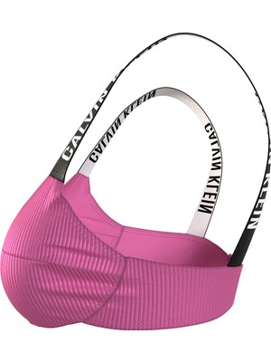 Calvin Klein Pembe Kadın Bikini Üst Bralette Uw KW0KW02389TOZ