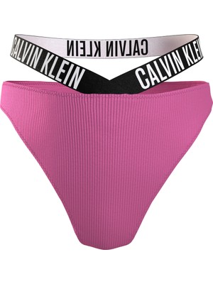 Calvin Klein Pembe Kadın Bikini Alt Hıgh Leg Cheeky Bıkını KW0KW02391TO