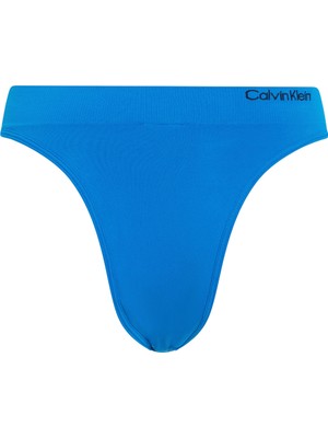 Calvin Klein Mavi Kadın Bikini Alt Hıgh Waıst Bıkını KW0KW02316CZV