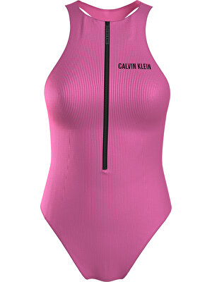 Calvin Klein Pembe Kadın Mayo Racerback One Pıece KW0KW02407TOZ