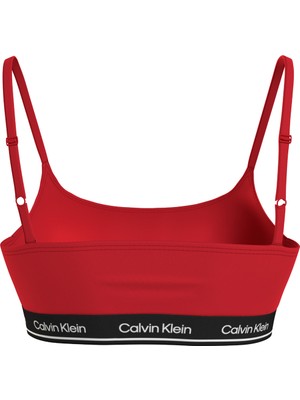 Calvin Klein Kırmızı Kadın Bikini Üst Bralette-Rp KW0KW02425XNE