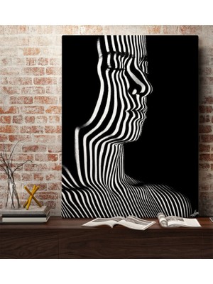 Bk Gift Fantastic Tasarımlı Kanvas Tablo-42 70X100CM Ev Dekorasyonu, Ev Hediyesi