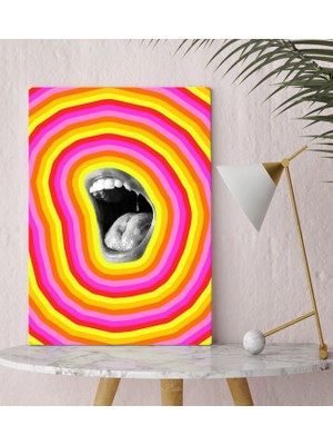 Bk Gift Fantastic Tasarımlı Kanvas Tablo-31 30X50CM Ev Dekorasyonu, Ev Hediyesi